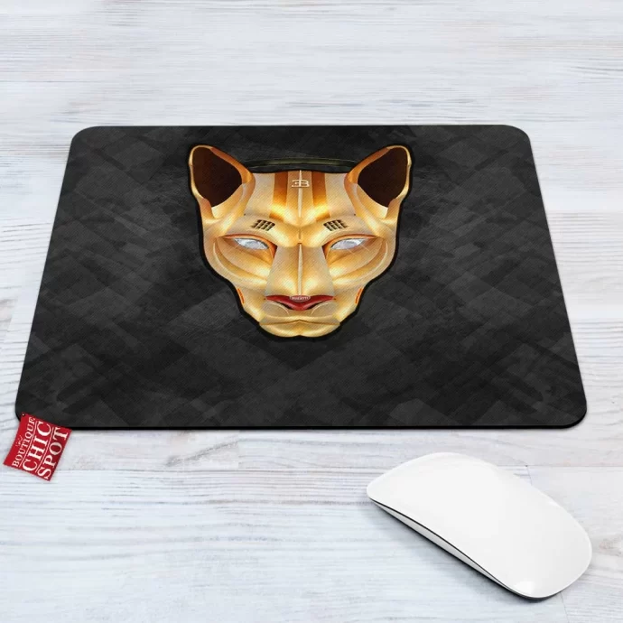 Wild Cat Mouse Pad