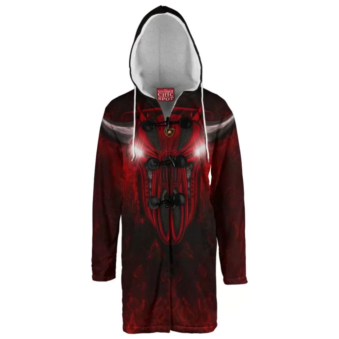 Bull Hooded Cloak Coat