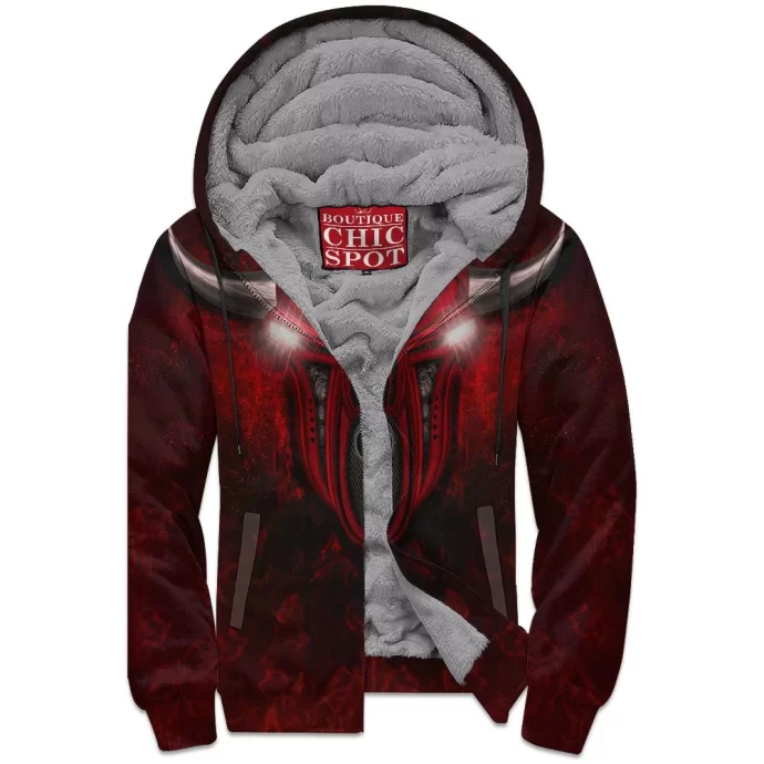 Bull Zip Fleece Hoodie