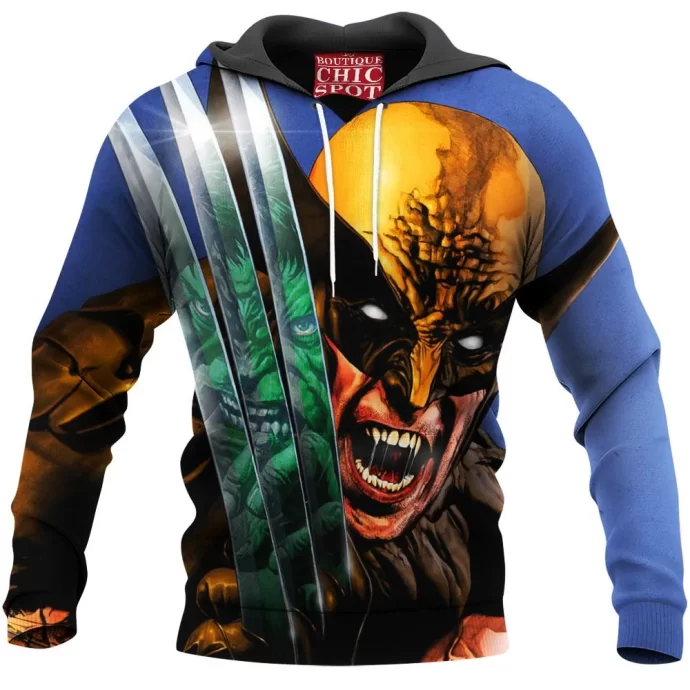 Hulk Wolverine Hoodie