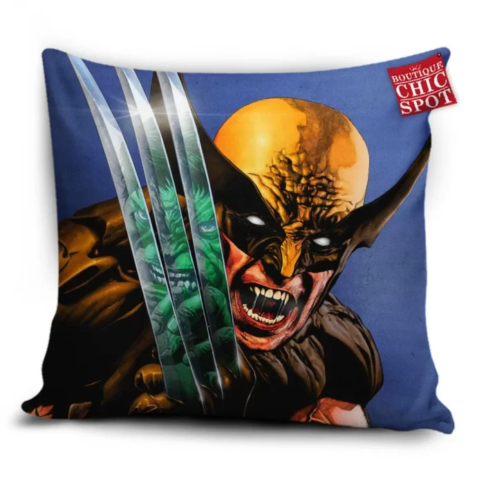 Hulk Wolverine Pillow Cover