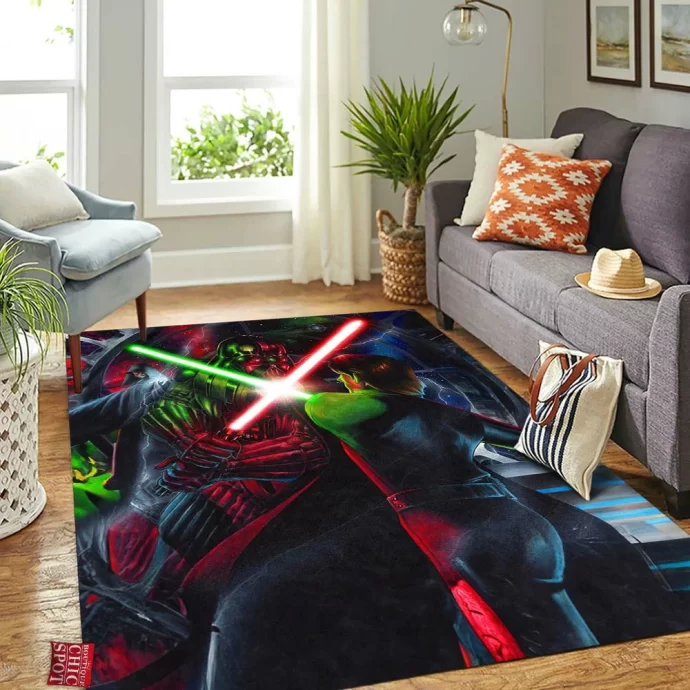 Return of the Jedi Rectangle Rug