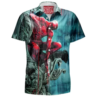 Comic Hawaiian-Shirt, Daredevil Hawaiian-Shirt