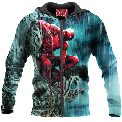 Comic Zip-Hoodie, Daredevil Zip-Hoodie