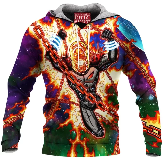 Cosmic Ghost Rider Fleece Hoodie