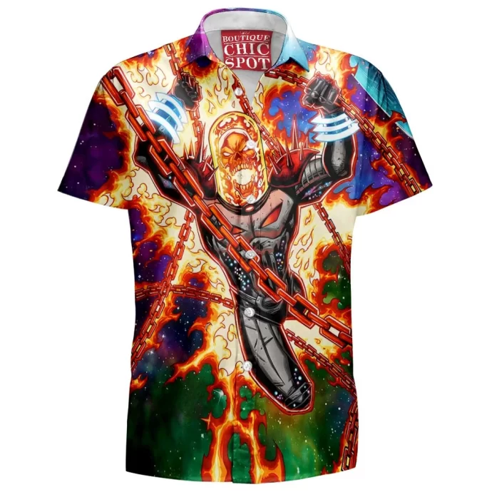 Cosmic Ghost Rider Hawaiian Shirt