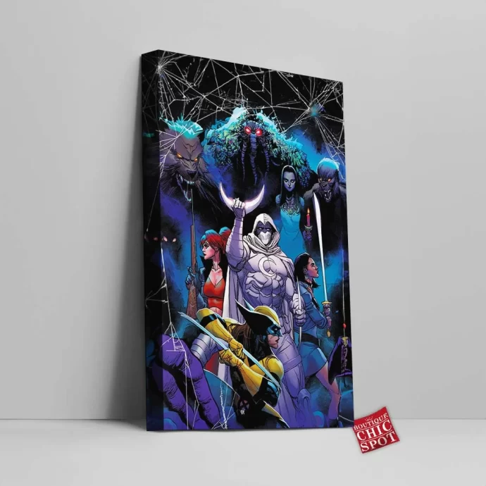 Moon Knight Canvas Wall Art