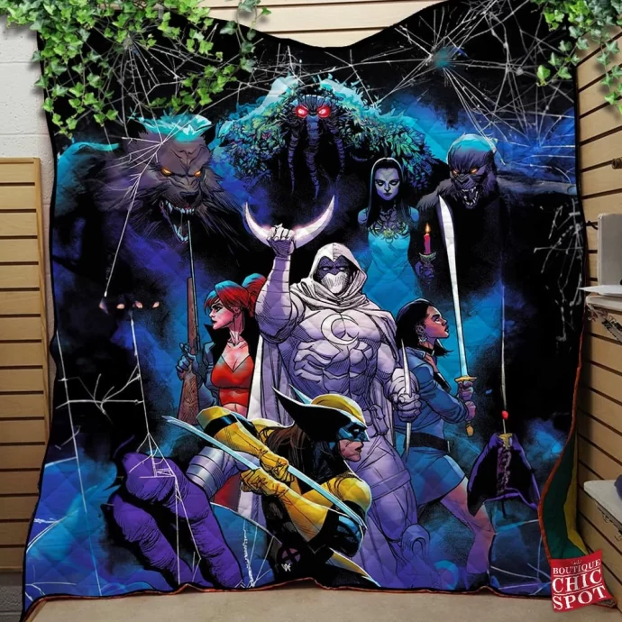 Moon Knight Quilt Blanket