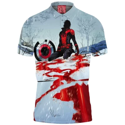 Comic Polo Shirt, Daredevil Polo Shirt