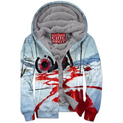 Comic Zip-Fleece-Hoodie, Daredevil Zip-Fleece-Hoodie