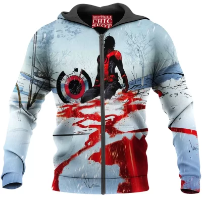Comic Zip-Hoodie, Daredevil Zip-Hoodie