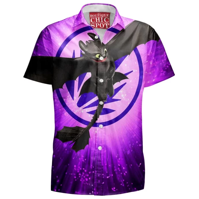 Night Fury Hawaiian Shirt