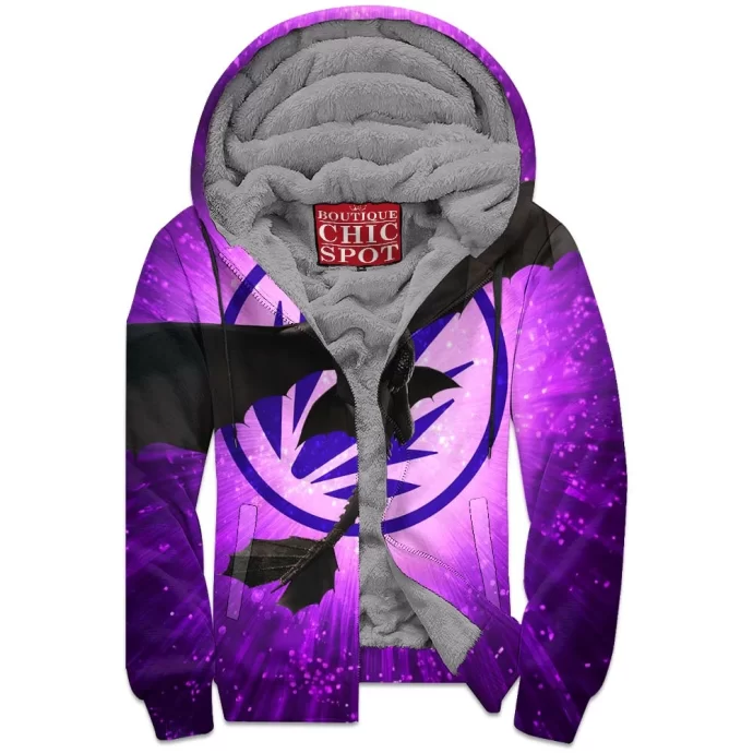 Night Fury Zip Fleece Hoodie