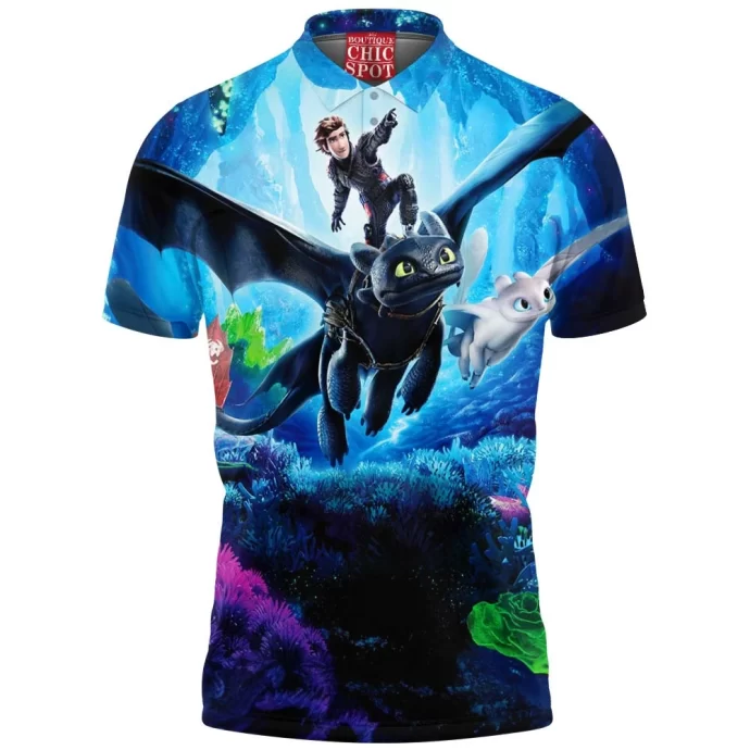 How To Train Your Dragon Polo Shirt