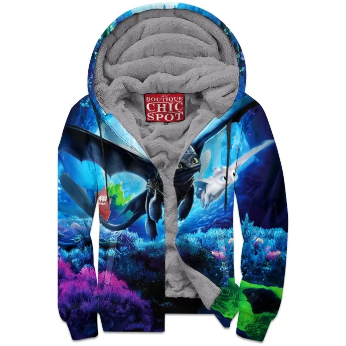 How To Train Your Dragon Zip Fleece Hoodie