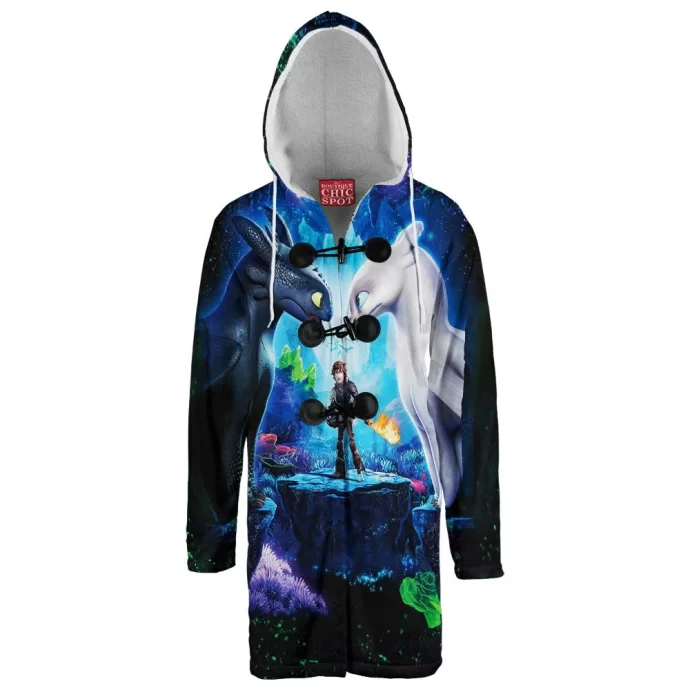 Night Light Fury Hooded Cloak Coat