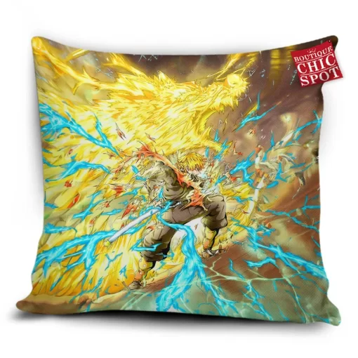 Zenitsu Demon Slayer Pillow Cover