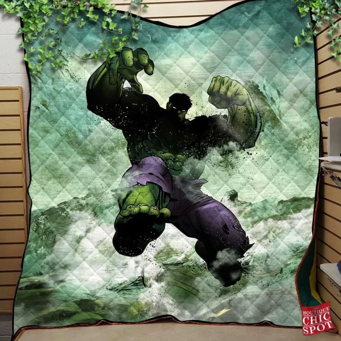 Hulk Quilt Blanket