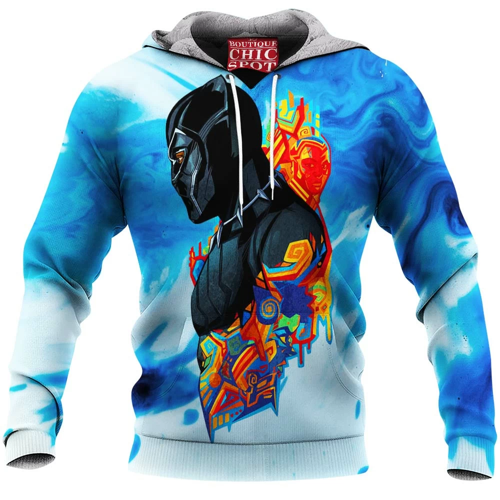 Black Panther Fleece-Hoodie, Comic Fleece-Hoodie 1 T TRINH Boutique 9442 Fleece Hoodie