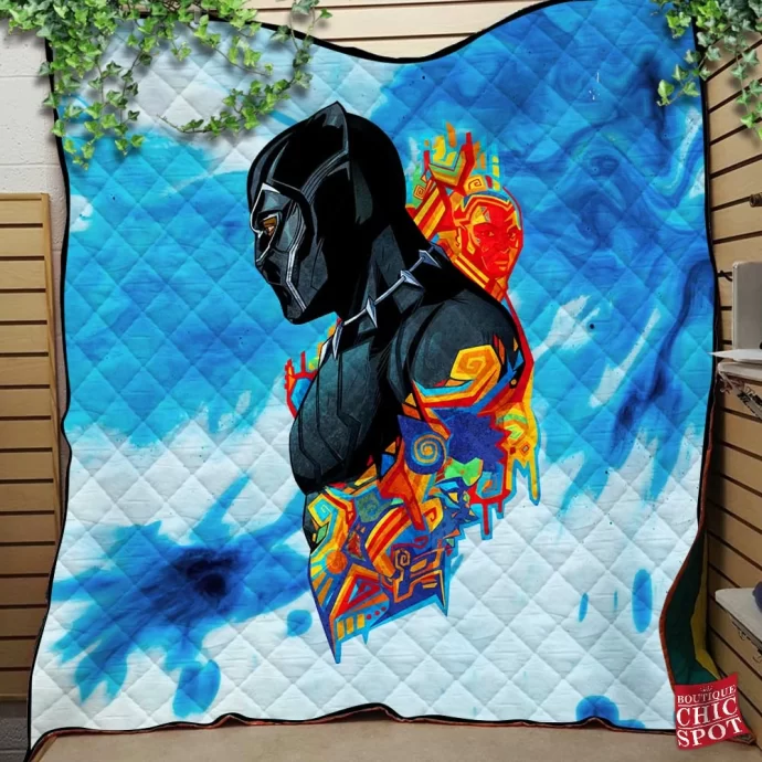 Black Panther Quilt Blanket