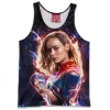 Comic Tank-Top, Captain Marvel Tank-Top