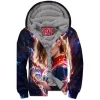 Comic Zip-Fleece-Hoodie, Captain Marvel Zip-Fleece-Hoodie