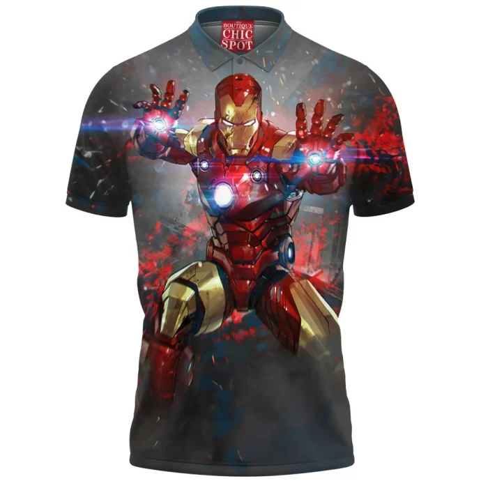 Iron Man Polo Shirt