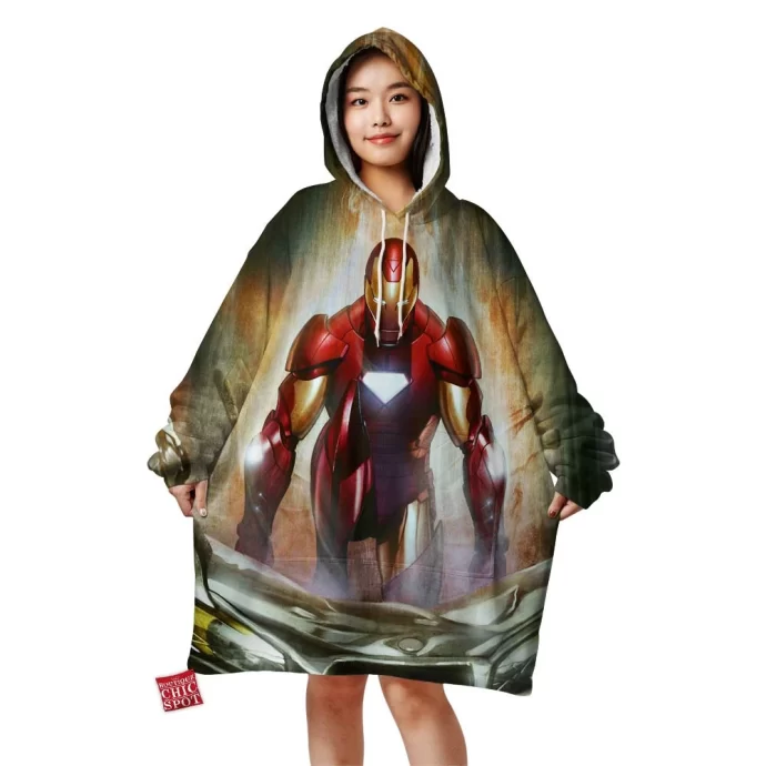 Iron Man Blanket Hoodie