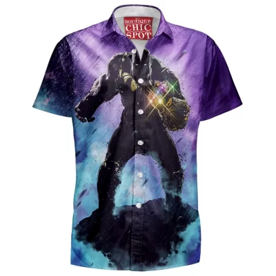 Comic Hawaiian-Shirt, Thanos Hawaiian-Shirt