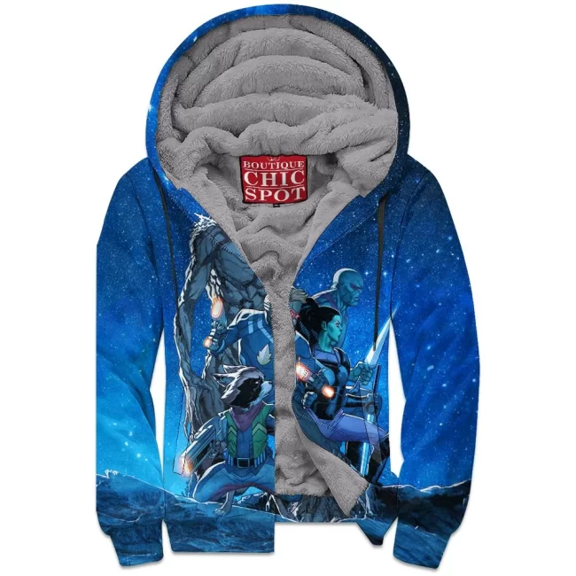 T TRINH Boutique 9452 Zip Fleece Hoodie