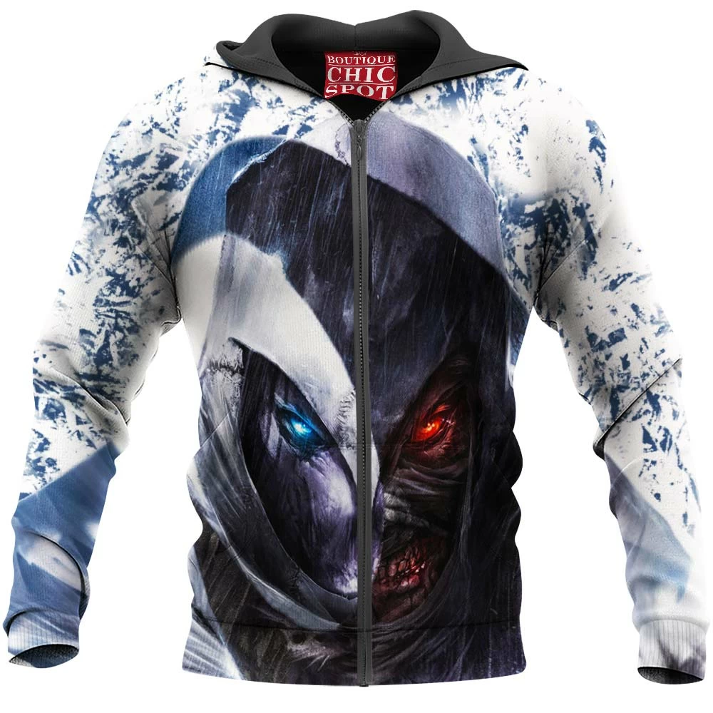 Comic Zip-Hoodie, Moon Knight Zip-Hoodie 1 T TRINH Boutique 9453 Zip Hoodie