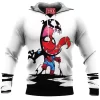 Comic Fleece-Hoodie, Spider-man Fleece-Hoodie, Venom Fleece-Hoodie