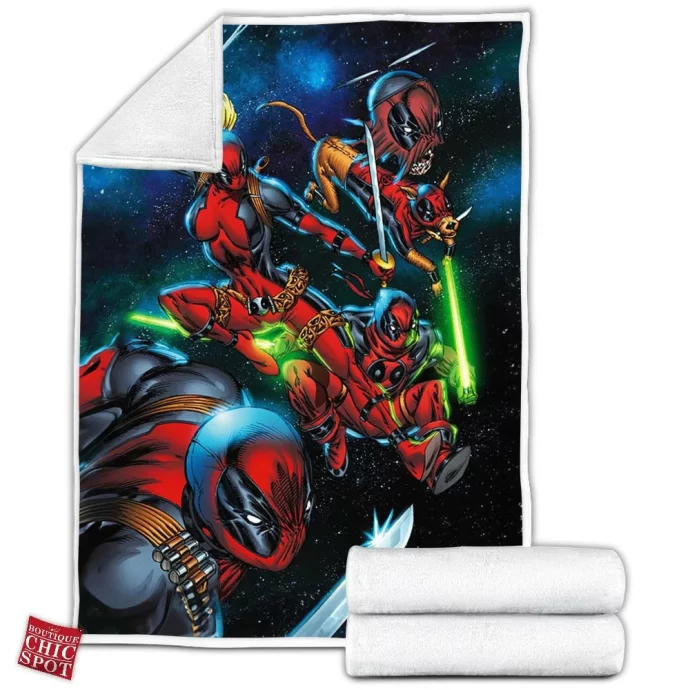 Deadpool Fleece Blanket