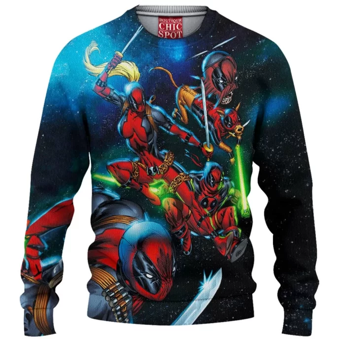 Deadpool Knitted Sweater