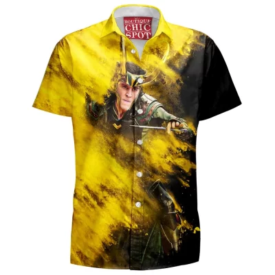 Comic Hawaiian-Shirt, Loki Hawaiian-Shirt