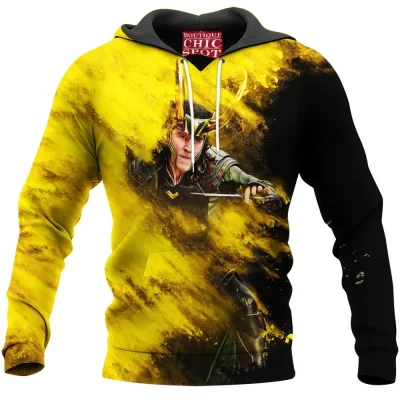Comic Hoodie, Loki Hoodie