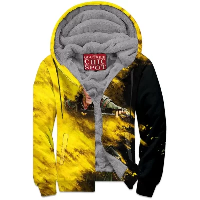 Comic Zip-Fleece-Hoodie, Loki Zip-Fleece-Hoodie