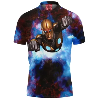 Comic Polo Shirt, Nova Polo Shirt