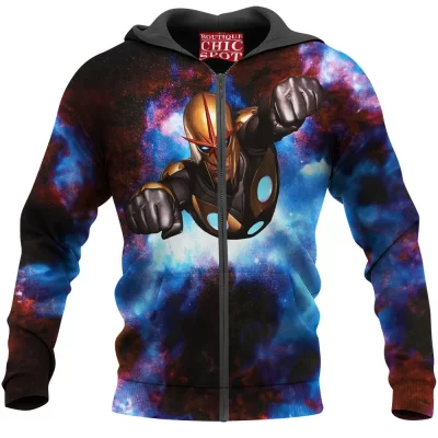 Comic Zip-Hoodie, Nova Zip-Hoodie