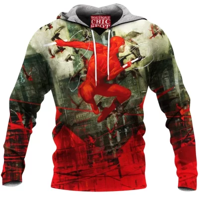 Comic Fleece-Hoodie, Daredevil Fleece-Hoodie