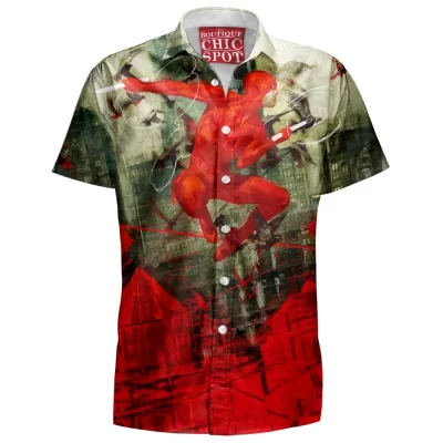 Comic Hawaiian-Shirt, Daredevil Hawaiian-Shirt