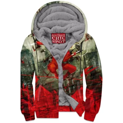 Comic Zip-Fleece-Hoodie, Daredevil Zip-Fleece-Hoodie