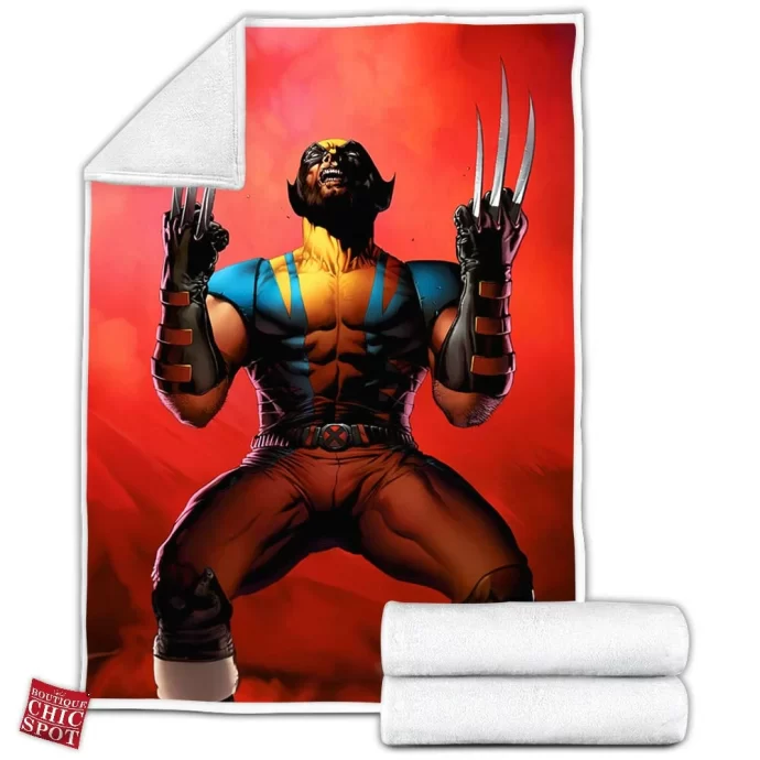 Wolverine Fleece Blanket