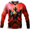 Comic Fleece-Hoodie, Wolverine Fleece-Hoodie, X-men Fleece-Hoodie