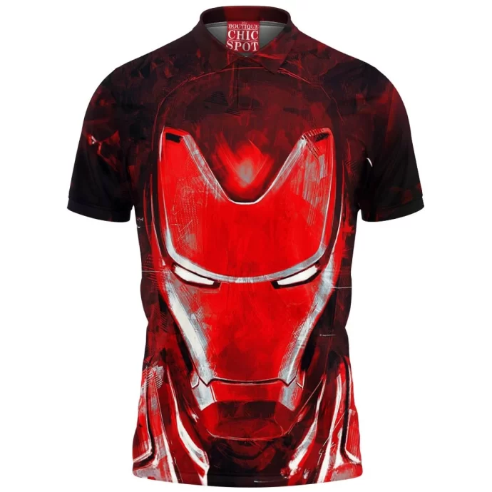 Iron Man Polo Shirt