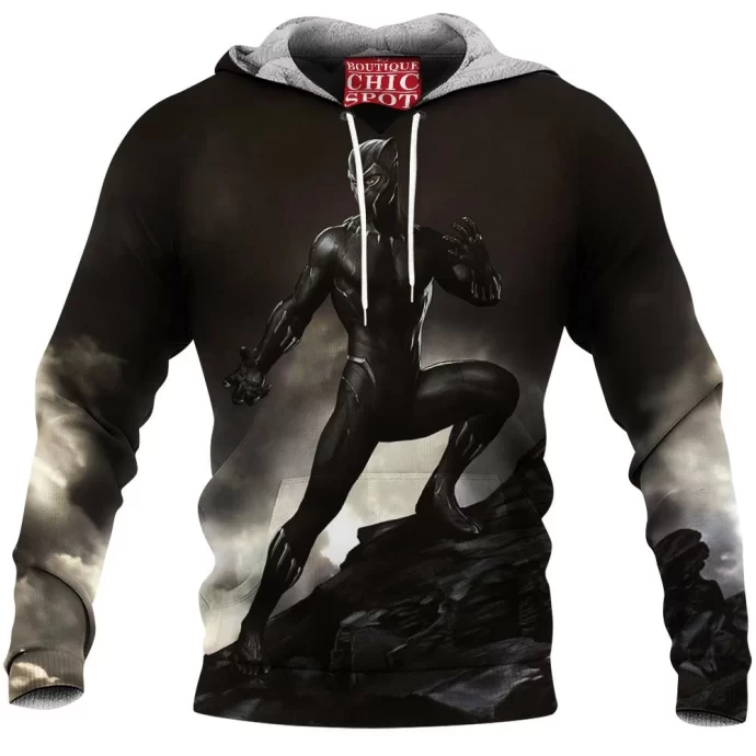 Black Panther Fleece Hoodie