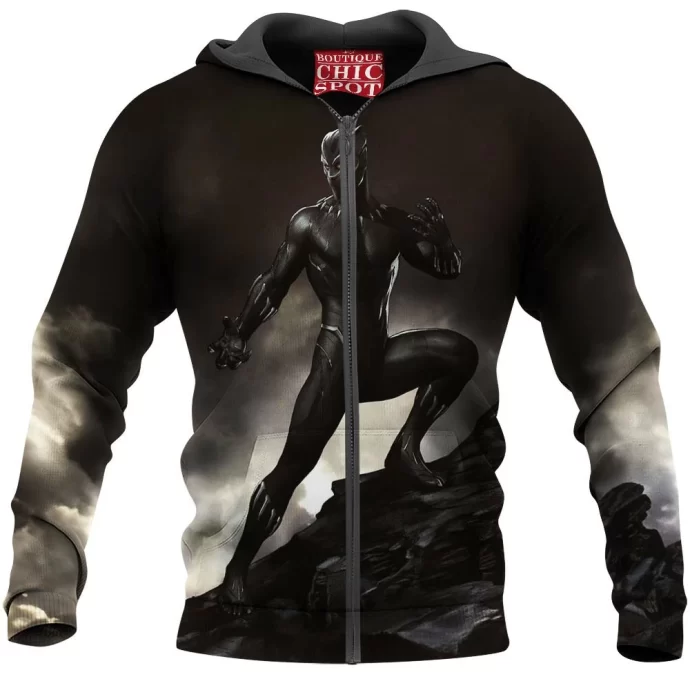 Black Panther Zip Hoodie