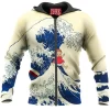 Anime Zip-Hoodie, Ponyo Zip-Hoodie, Ghibli Zip-Hoodie