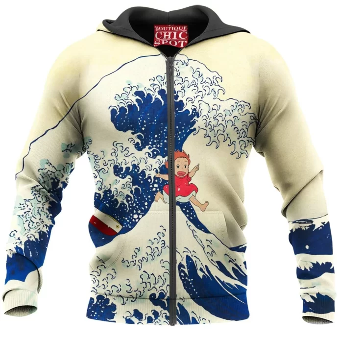 Ponyo Zip Hoodie