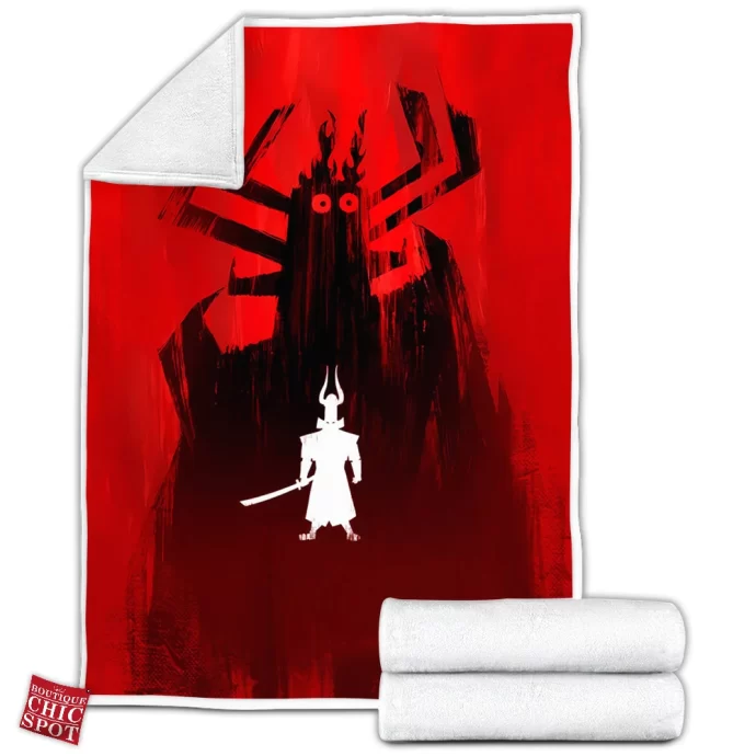 Samurai Jack Fleece Blanket